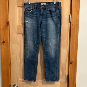Madewell Boyfriend Jeans - Dark Blue